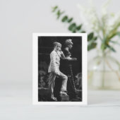 Sarah Bernhardt Vintages Foto - 1876 Postkarte (Stehend Vorderseite)