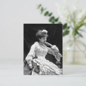 Sarah Bernhardt Vintages Foto - 1877 Postkarte (Stehend Vorderseite)