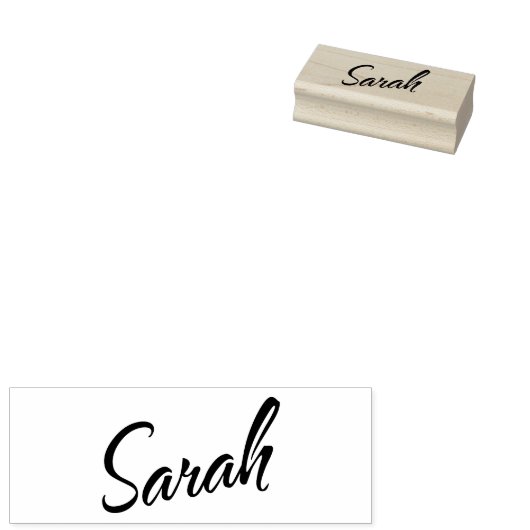 Sarah-Bezeichnung Gummistempel (Stempel)