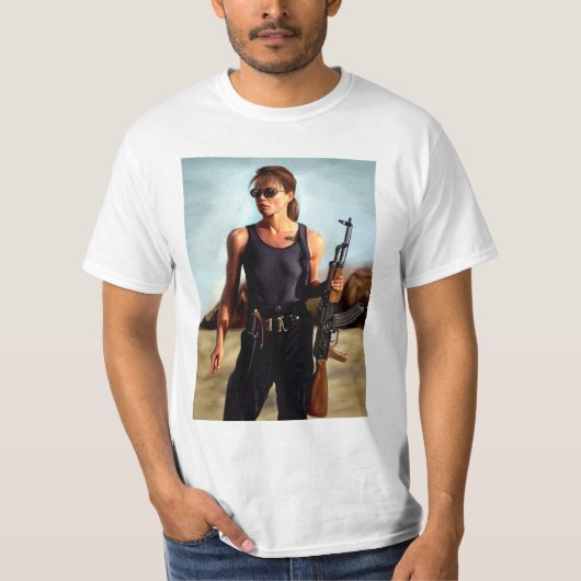 Sarah Connor T-Shirt (Vorderseite)