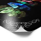 Sarah - Der Name Sarah in 3D Lights (Foto) Fotodruck (Ecke)