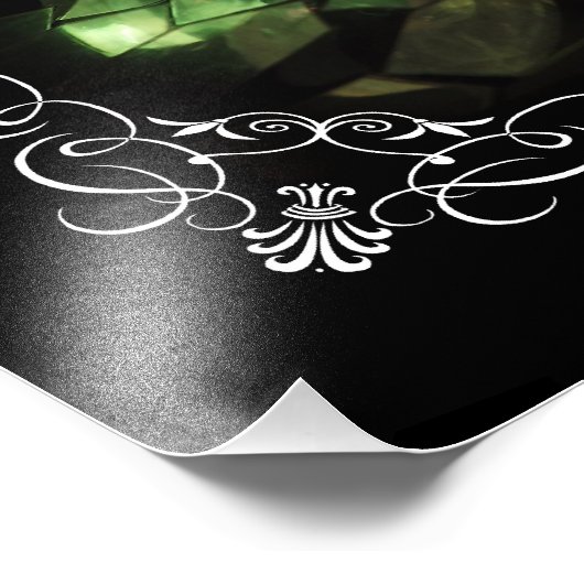 Sarah - Der Name Sarah in 3D Lights (Foto) Fotodruck (Ecke)