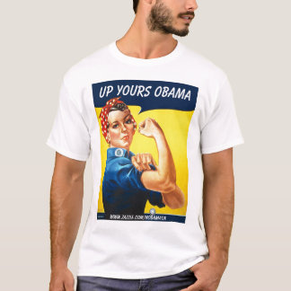 Sarah der Nieteneinschläger, herauf Ihr Obama, T-Shirt