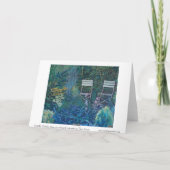 Sarah Garten durch Bev James Karte (Rückseite)