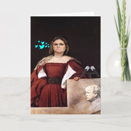 Sarah Huckster Sanders Customizable Birthday Card Karte (Vorderseite)
