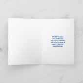 Sarah Huckster Sanders Customizable Birthday Card Karte (Innenseite)