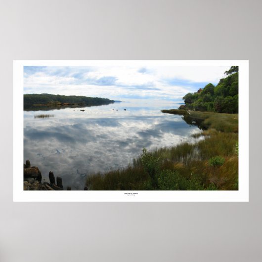 Sarah Island Sky, Tasmania Poster (Vorne)