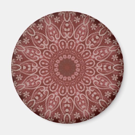 Sarah Lace Mandala Magnet (Vorne)