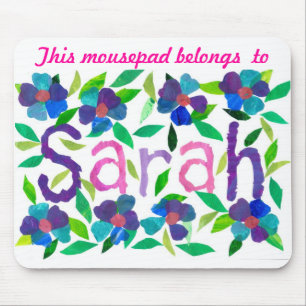 'Sarah' Mousepad