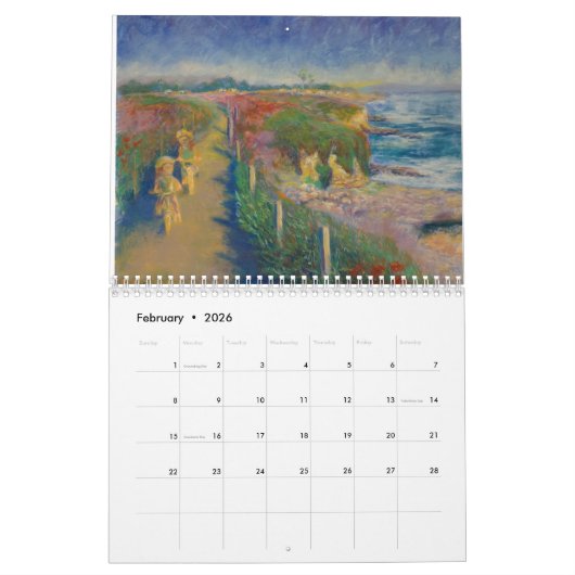 Sarah Orre Fine Art 2021 Kalender (Feb 2026)