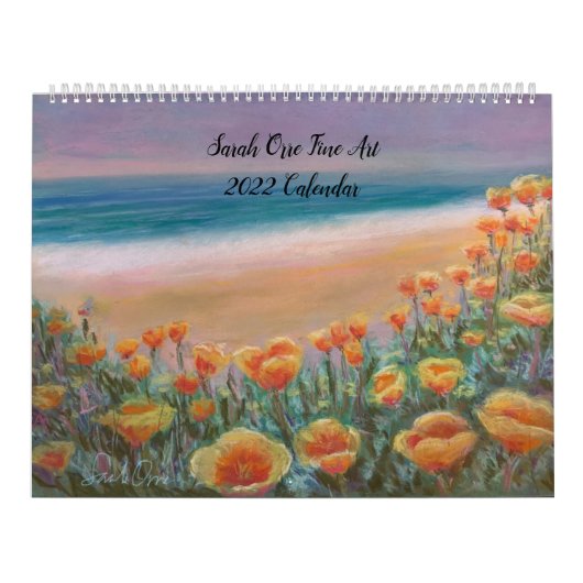 Sarah Orre Fine Art 2022 Kalender Custom (Titelbild)