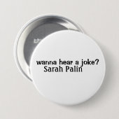 Sarah palin button (Vorne & Hinten)
