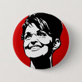 Sarah Palin Button (Vorderseite)
