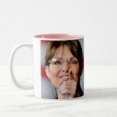 Sarah Palin - Collage Tasse (Links)