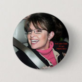 sarah_palin Fahrflagge für Button (Vorderseite)