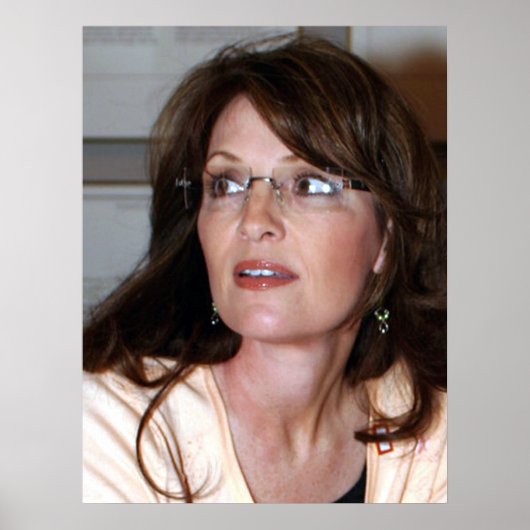Sarah Palin Fotograph Poster (Vorne)