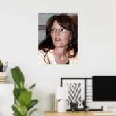 Sarah Palin Fotograph Poster (Heimbüro)