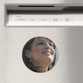 Sarah Palin Fotomags Magnet (In Situ (Geschirrspüler))
