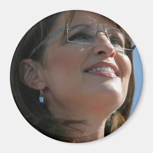 Sarah Palin Fotomags Magnet (Vorne)