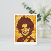 Sarah Palin Fungible Commodities Mini Art Postcard Postkarte (Stehend Vorderseite)