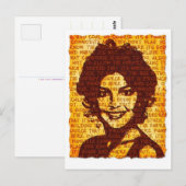 Sarah Palin Fungible Commodities Mini Art Postcard Postkarte (Vorne/Hinten)