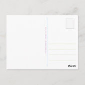 Sarah Palin Fungible Commodities Mini Art Postcard Postkarte (Rückseite)