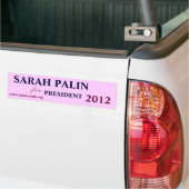 SARAH PALIN FÜR PRÄSIDENTEN 2012 AUTOAUFKLEBER (Auf Lkw)