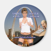 Sarah Palin - Master Debater Magnet (Vorne)