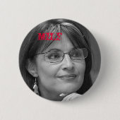 Sarah Palin MILF Button (Vorderseite)