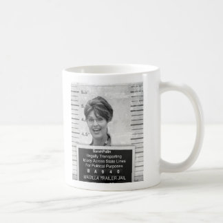 Sarah Palin Mugshot Kaffeetasse