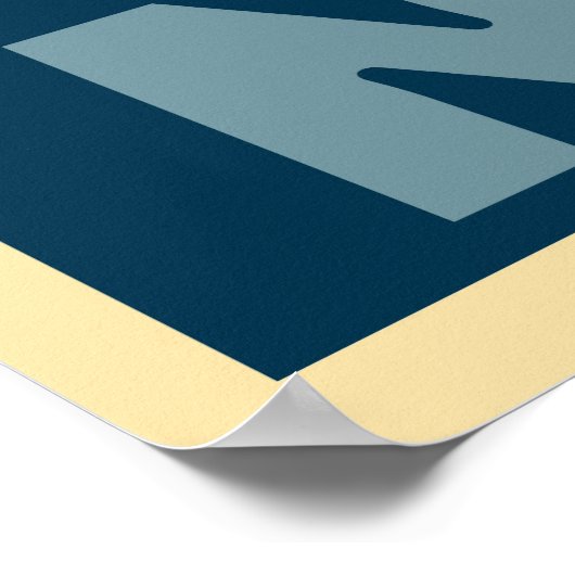 Sarah Palin "NOPE"-Plakat Poster (Ecke)