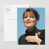 Sarah Palin Postcard Postkarte (Vorne/Hinten)