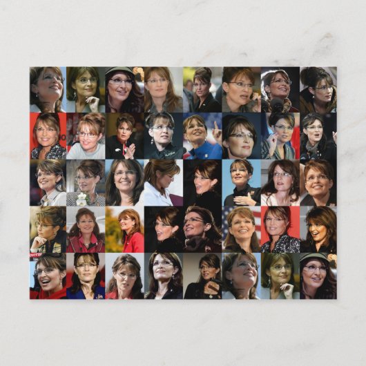 Sarah Palin Postcards Postkarte (Vorderseite)