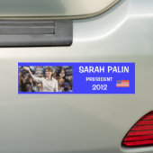 SARAH PALIN, PRÄSIDENT, 2012 AUTOAUFKLEBER (Auf Auto)