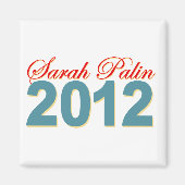 Sarah Palin Präsident 2012 Magnet (Vorne)