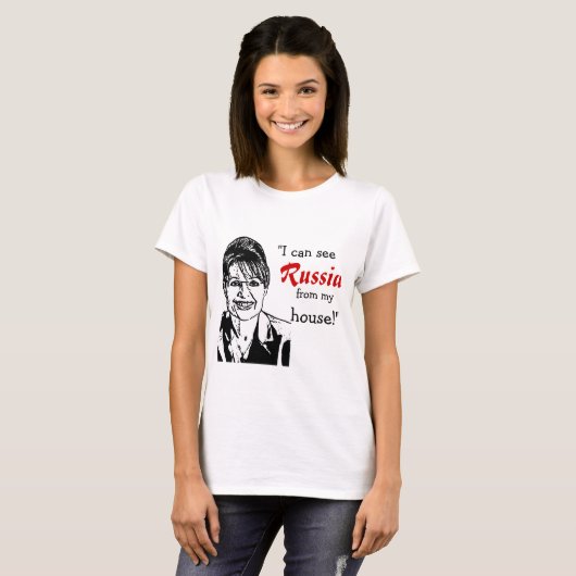Sarah Palin - Russland T-Shirt (Vorne ganz)