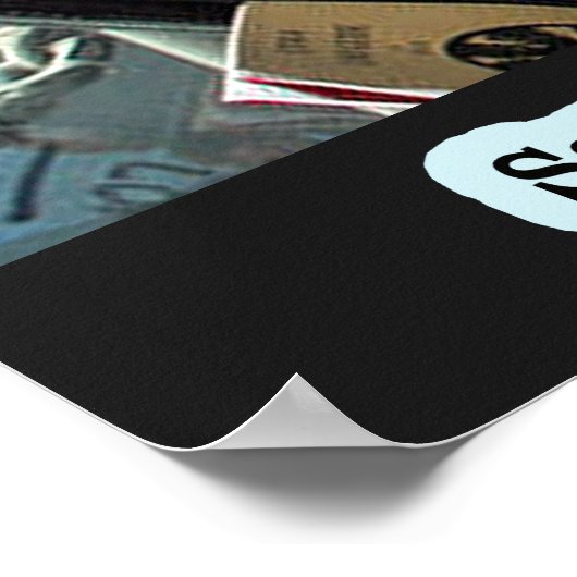 Sarah Palin über die USA Poster (Ecke)