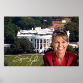 Sarah Palin & White House Poster (Vorne)