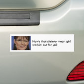 Sarah Palin: Wie dass shrieky gemeine Autoaufkleber (Auf Auto)
