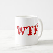 Sarah Palin - WTF Tasse (VorderseiteRechts)