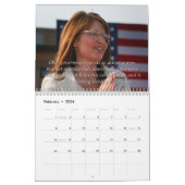 Sarah Palin zitiert Wandkalender (Feb 2026)