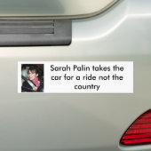 sarah_palinride bumber Aufkleber, Sarah Palin Tak… Autoaufkleber (Auf Auto)