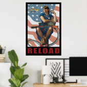 Sarah Para Bellum RELOAD Poster (Heimbüro)
