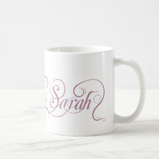 Sarah - personalisierter Name Kaffeetasse