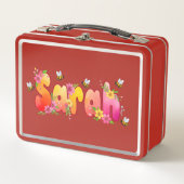 Sarah - Personalized Bee Lunch Box (Vorderseite)