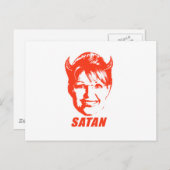 SARAH SATAN POSTKARTE (Vorne/Hinten)