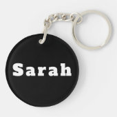 Sarah Schlüsselanhänger (Rückseite)