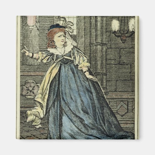 Sarah Siddons as Lady Macbeth Magnet (Vorne)