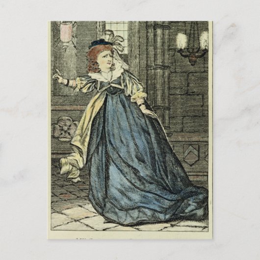 Sarah Siddons as Lady Macbeth Postkarte (Vorderseite)