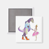 Sarah & The Dinosaur Magnet (Vorderseite/Rückseite)